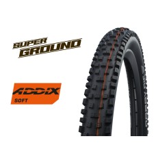 צמיג שוולבה נובי ניק טיובלס Schwalbe Nobby Nic Super Ground ADDIX Soft EVO SnakeSkin TLE 29x2.40