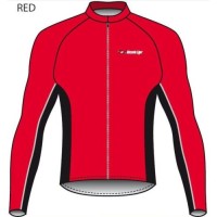 חולצת רכיבה שרוול ארוך קיץ אדומה BICYCLE LINE SHA UV